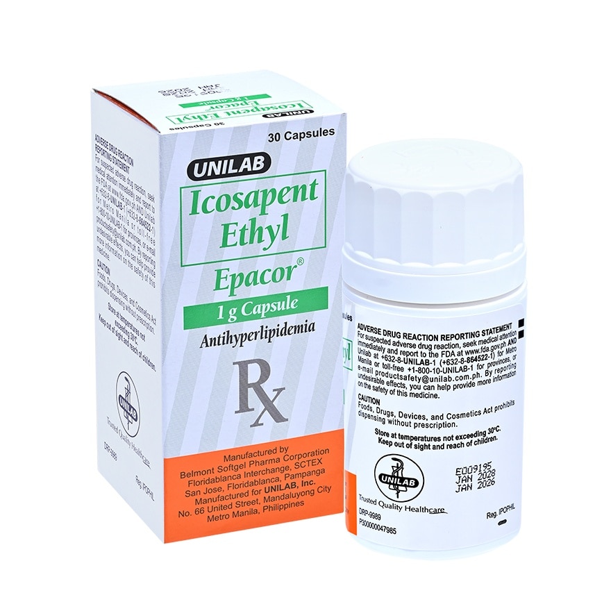 EPACOR 1g Capsule 30s [PRESCRIPTION REQUIRED] image