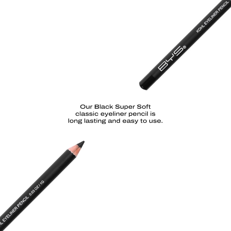 BYS Eyeliner Pencil Black 1g image