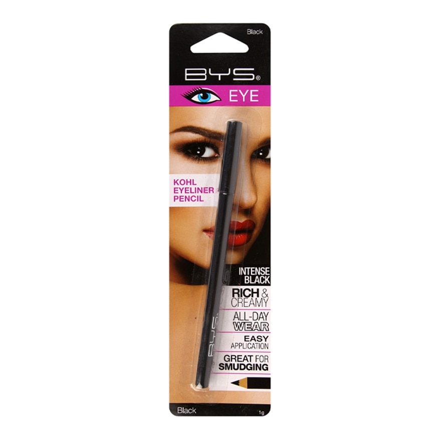 BYS Eyeliner Pencil Black 1g image