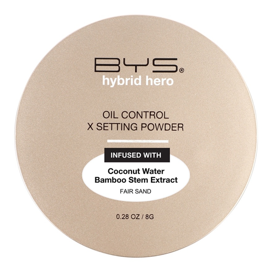 BYS Hybrid Hero Oil Control Setting Powder Fair Sand 8g image