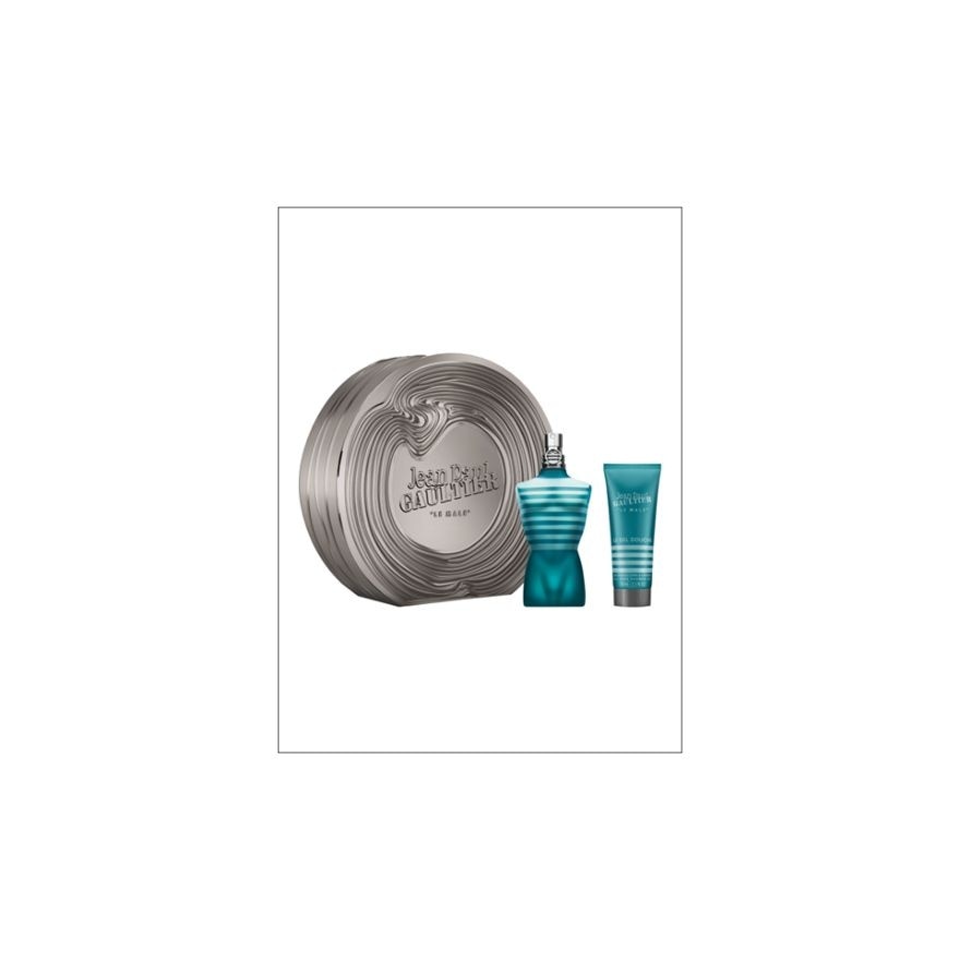 JEAN PAUL GAULTIER Le Male EDT 125ml With All Over Shower Gel 75ml Gift Set image