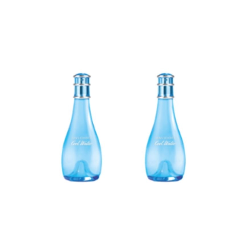 DAVIDOFF Cool Water Woman Eau de Toilette Duo 100ml image