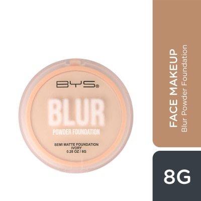 BYS - BYS Blur Powder Foundation Sponge Ivory 8g image