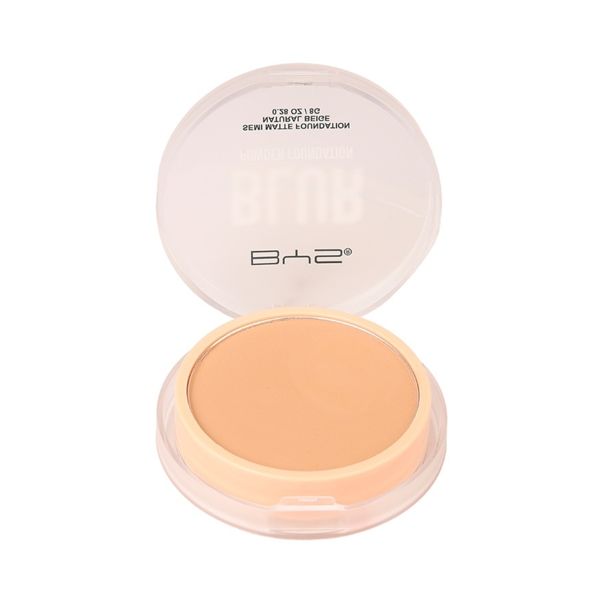 BYS Blur Powder Foundation Natural Beige 8g image