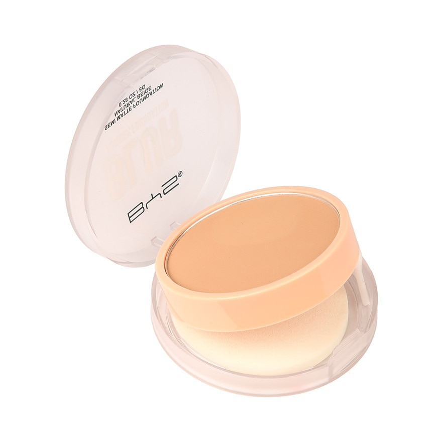 BYS Blur Powder Foundation Natural Beige 8g image