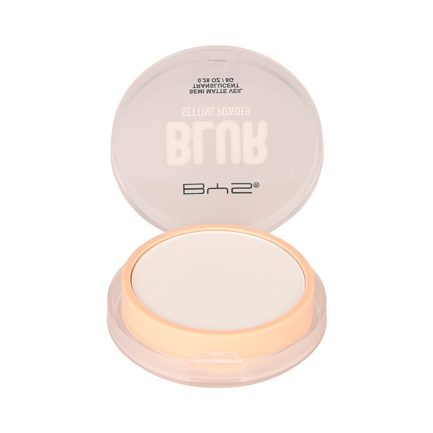 BYS Blur Setting Powder With Sponge Translucent 8g image