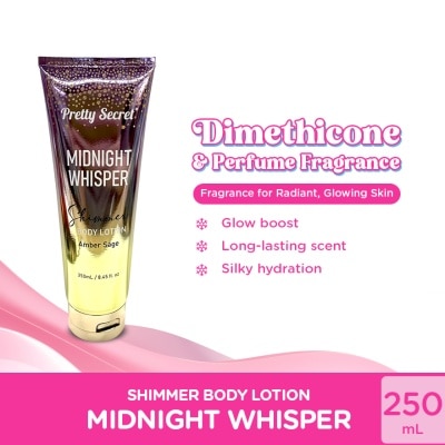 PRETTY SECRET - PRETTY SECRET Shimmer Body Lotion Midnight Whisper 250ml image