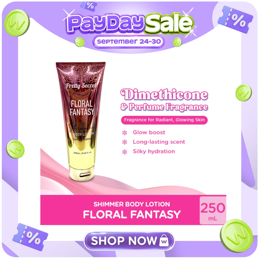 PRETTY SECRET Shimmer Body Lotion Floral Fantasy 250ml image
