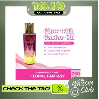 PRETTY SECRET PRETTY SECRET Shimmer Body Mist Floral Fantasy 250ml image