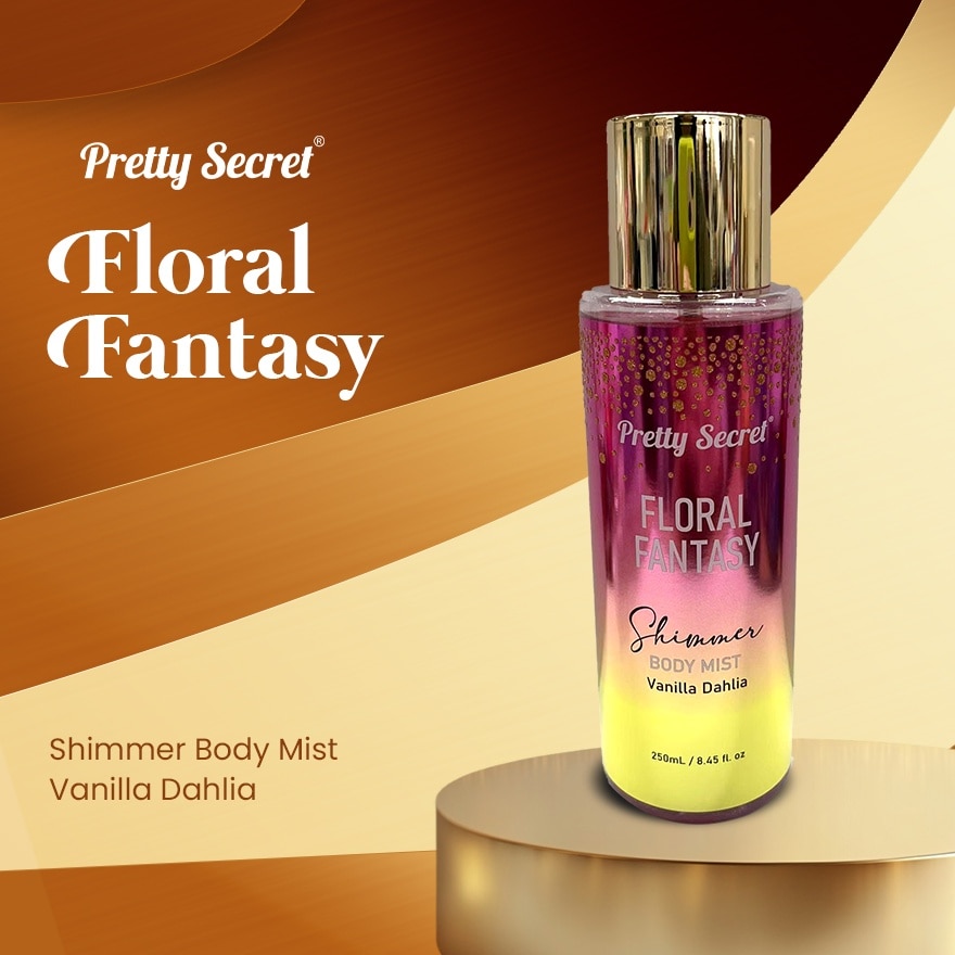 PRETTY SECRET Shimmer Body Mist Floral Fantasy 250ml image