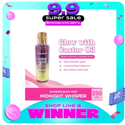 PRETTY SECRET - PRETTY SECRET Shimmer Body Mist Midnight Whisper 250ml image