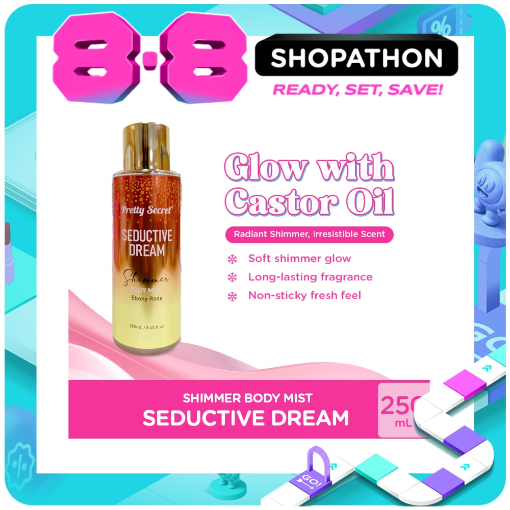 PRETTY SECRET Shimmer Body Mist Seductive Dream 250ml image