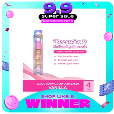 PRETTY SECRET - PRETTY SECRET Cloud Glow Liquid Concealer Vanilla 4ml image