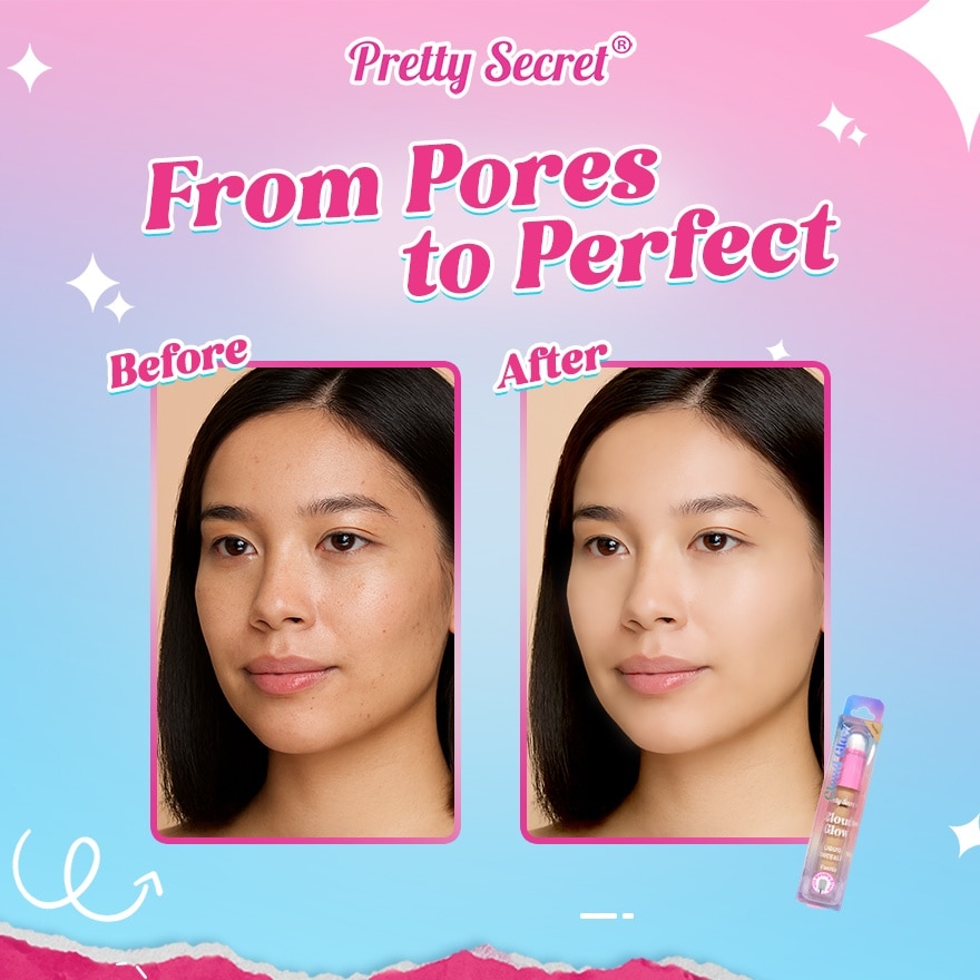 PRETTY SECRET Cloud Glow Liquid Concealer Vanilla 4ml image