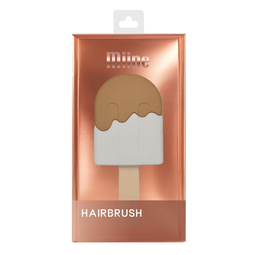 MIINE Popsicle Hair Bush Brown White image