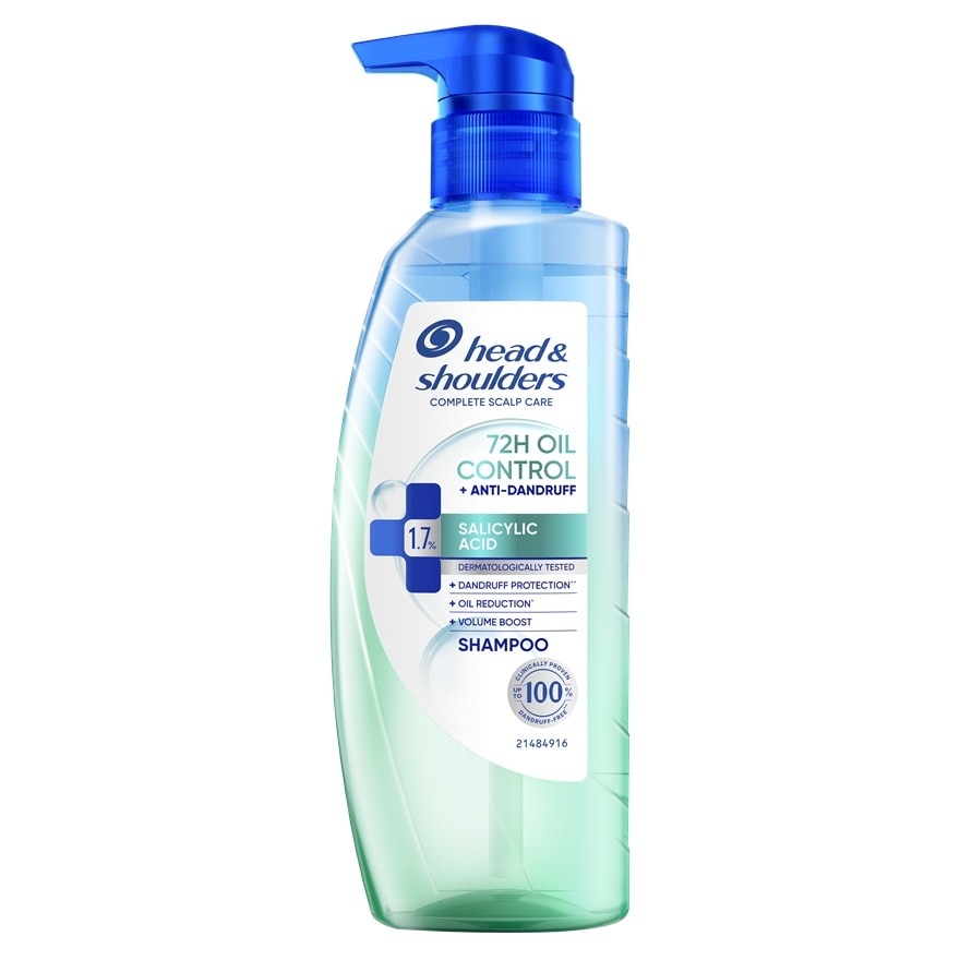 HEAD & SHOULDERS Complete Scalp Care 72H Oil Control Shampoo 290ml image