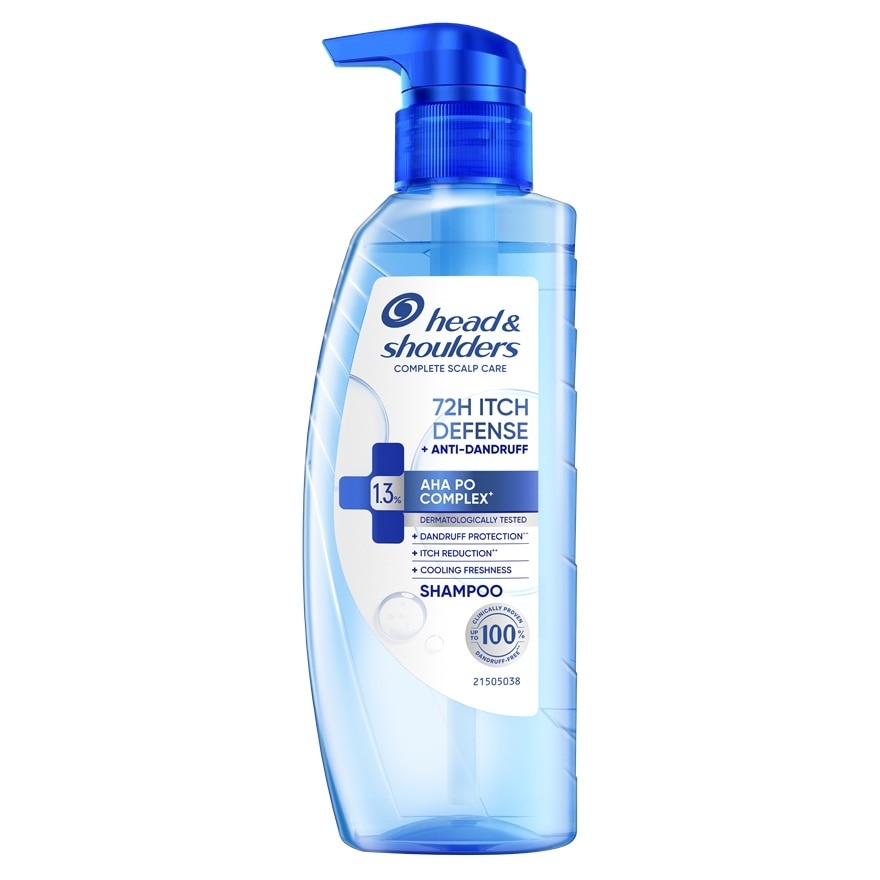 HEAD & SHOULDERS Complete Scalp Care 72H Itch Defense Shampoo 290ml image