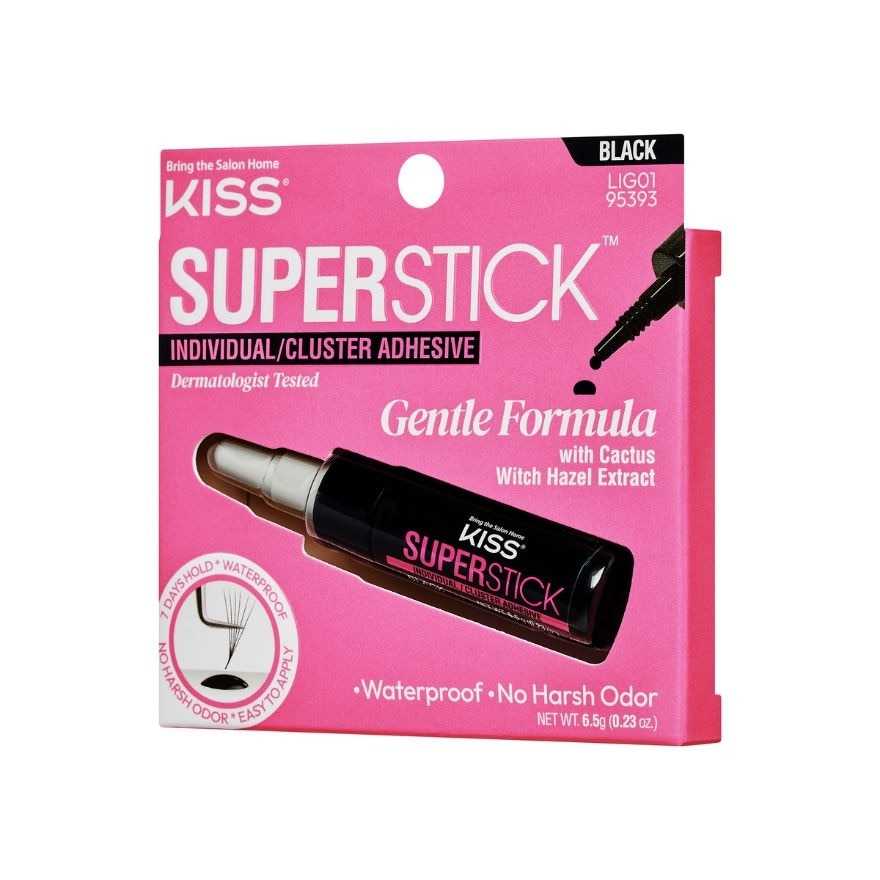 Kiss Superstick Cluster Lash Adhesive Black 6.5g image