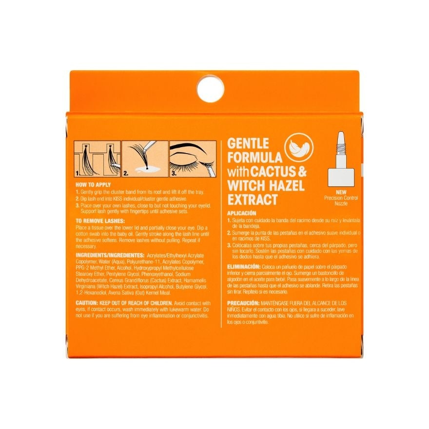Kiss Superstick Cluster Lash Adhesive Clear 6.5g image