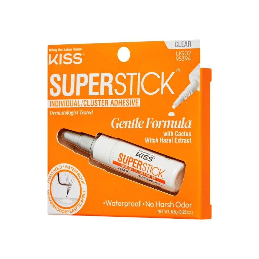 Kiss Superstick Cluster Lash Adhesive Clear 6.5g image