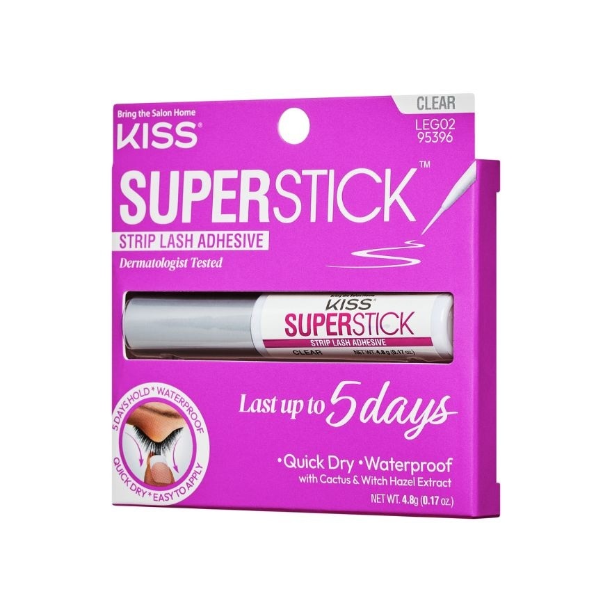 KISS Superstick Strip Lash Adhesive Clear 4.8g image