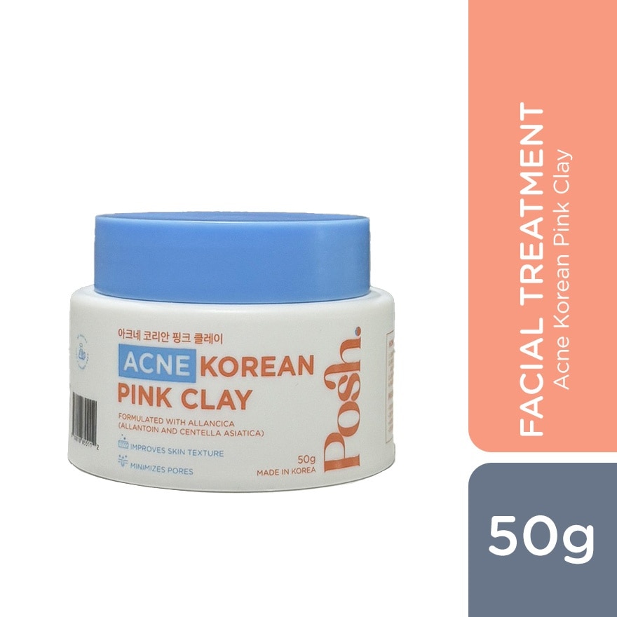 POSH SKIN Korean Pink Clay Pack 50g image