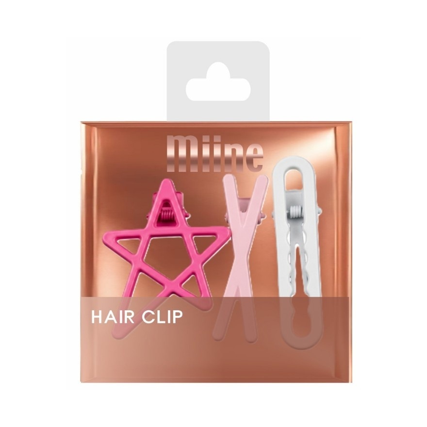 MIINE Pink x Hairclip Set 3s image