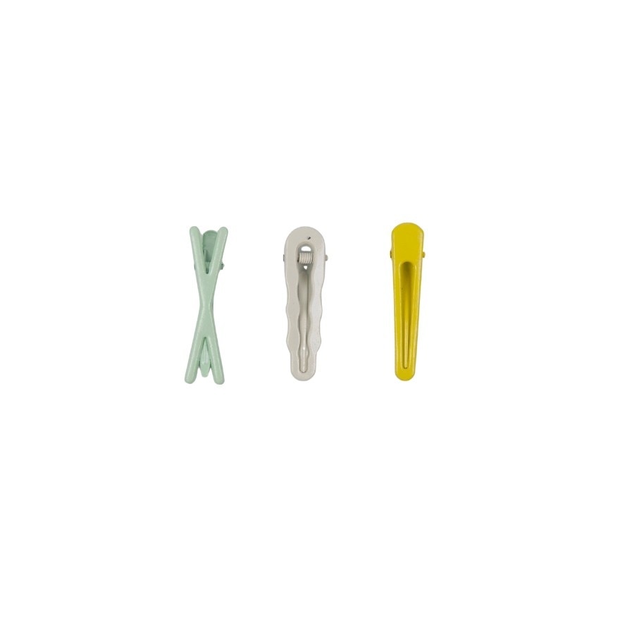 MIINE Lemon Mint Hairclip Set 3s image
