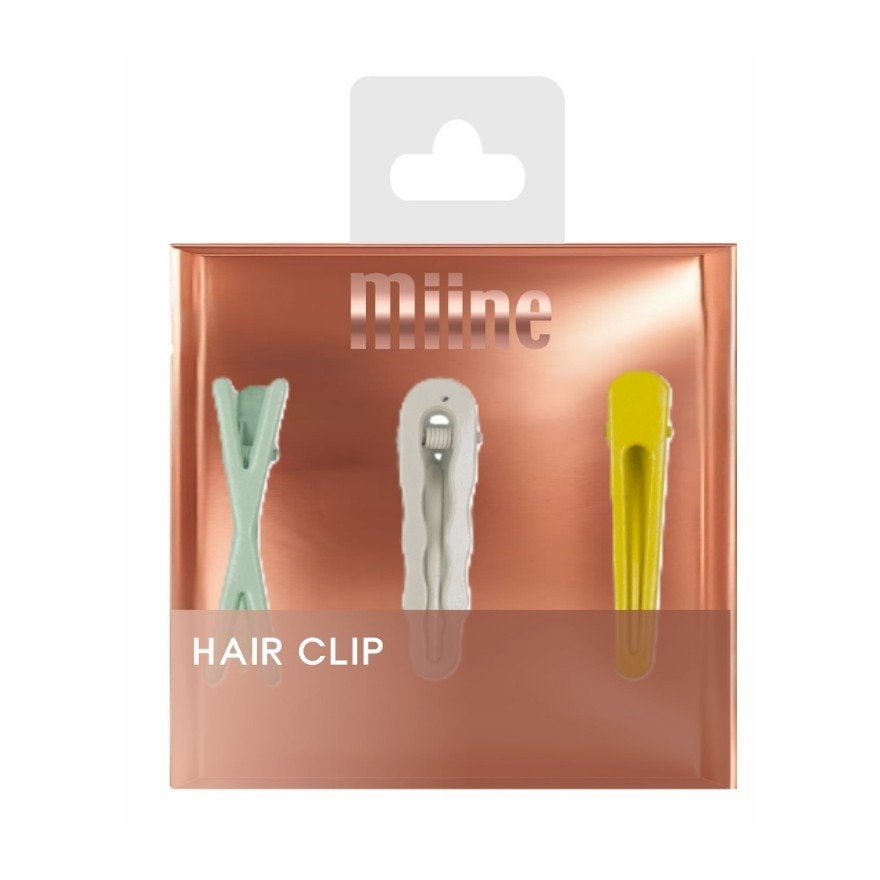 MIINE Lemon Mint Hairclip Set 3s image