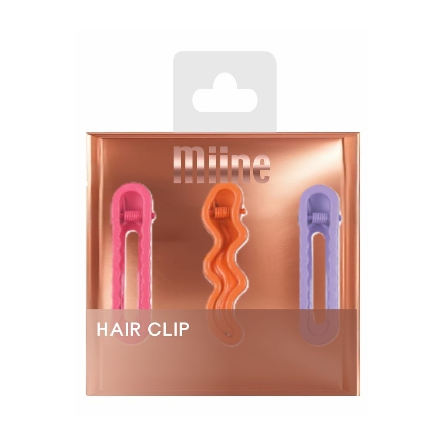 MIINE The Wavy Hairclip Set 3s image