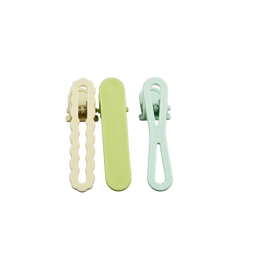 MIINE The Matcha Green Hairclip Set 3s image