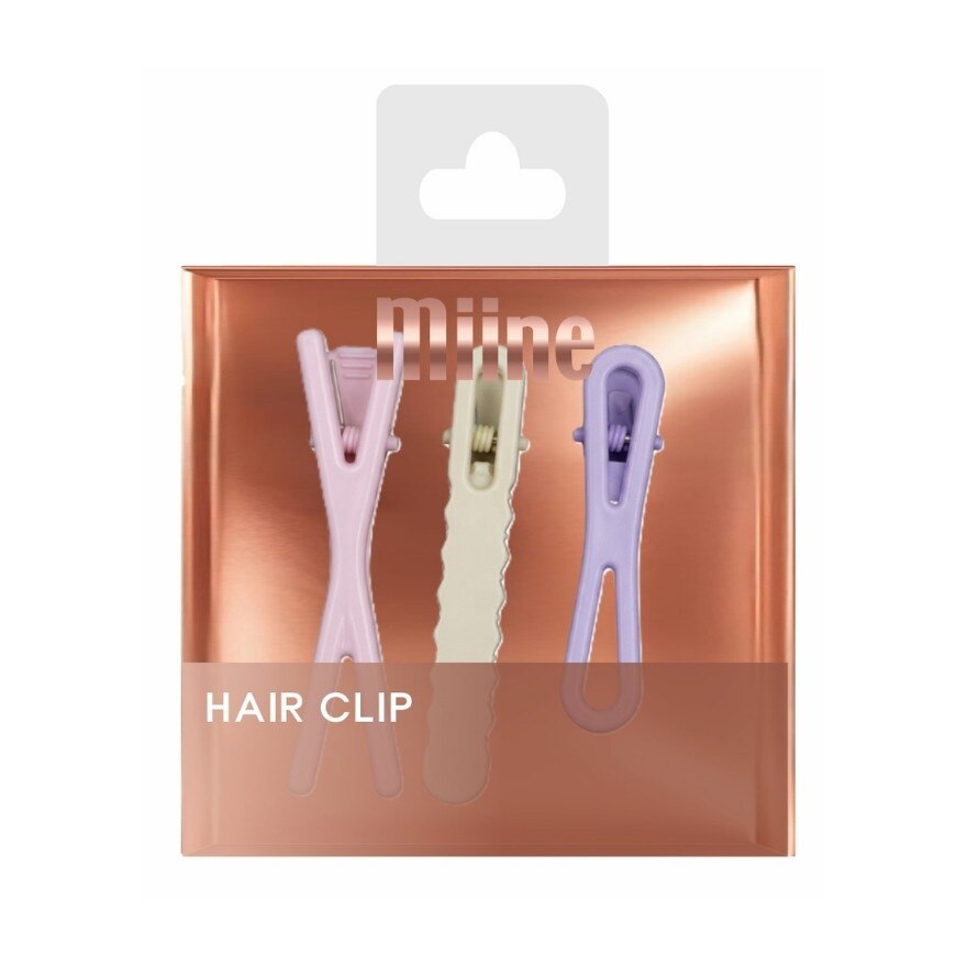 MIINE Pastel Trio Hairclip Set 3s image