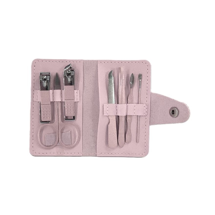 MIINE Blush Pink Pusher Case Nail Cutter Set image