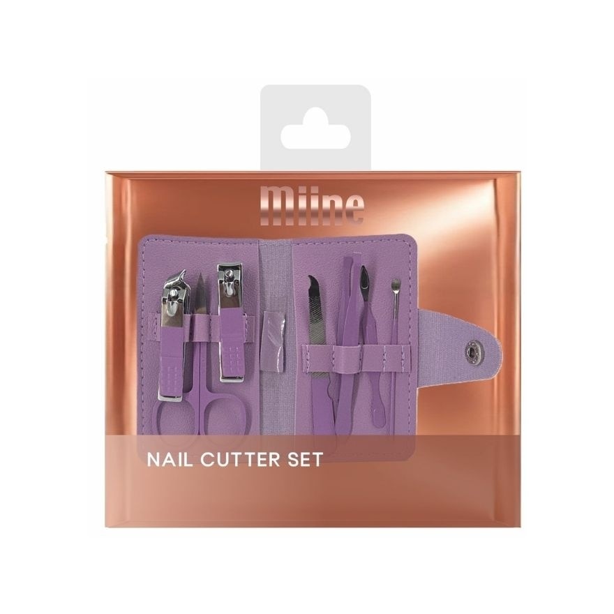 MIINE Purple Nail Cutter Set image