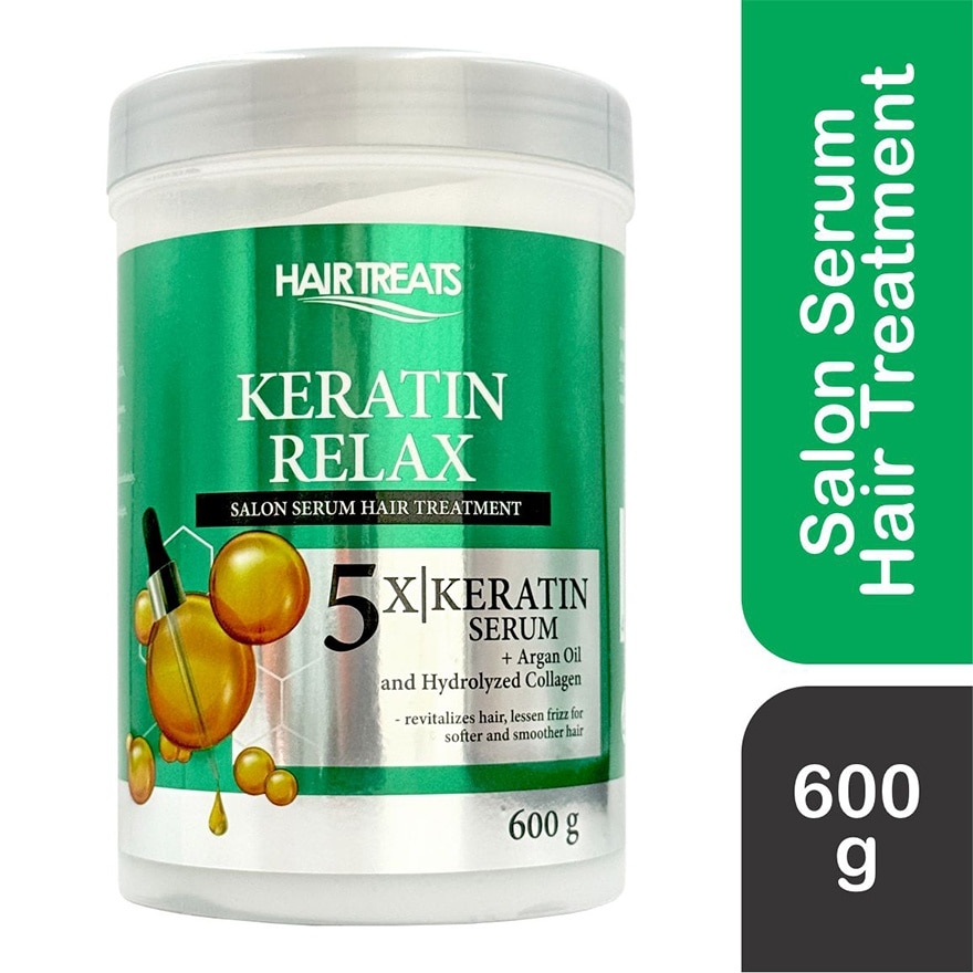 HAIR TREATS Keratin Relax Hair Treatment 600g image