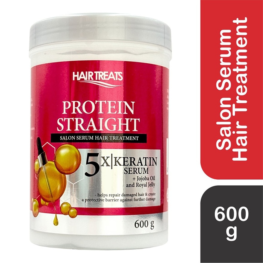 HAIR TREATS Protein Straight Hair Treatment 600g image