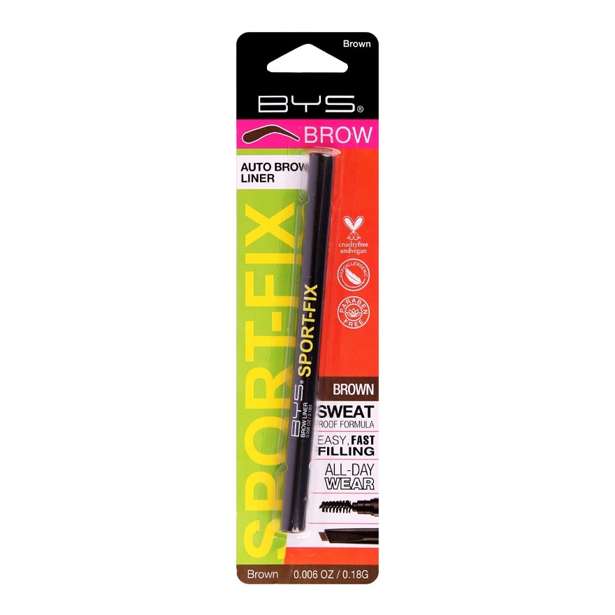 BYS Sport Fix Auto Brow Liner Brown image
