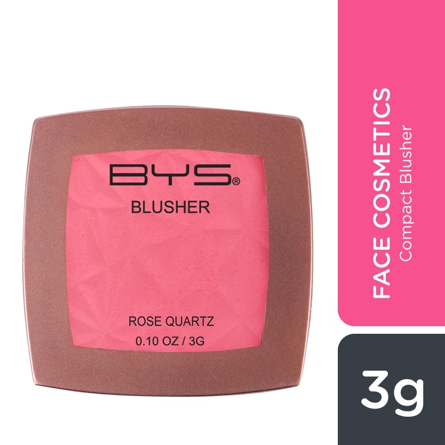 BYS Compact Blush Rose Quartz 3g image