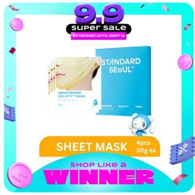 STANDARD SEOUL - STANDARD SEOUL Brightening Gelifty Mask EA 30g x 4s image