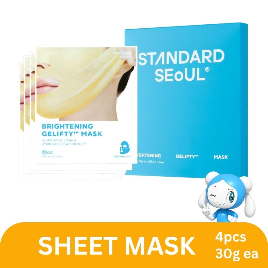 STANDARD SEOUL Brightening Gelifty Mask EA 30g x 4s image