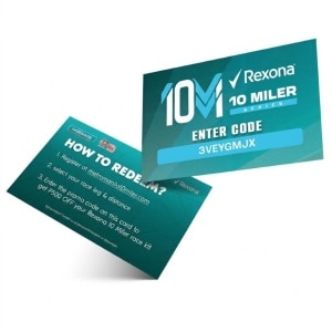 Rexona Voucher Card GWP image