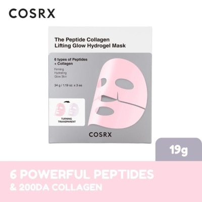 COSRX - COSRX Peptide Collagen Lifting Glow Hydrogel Mask 34g image