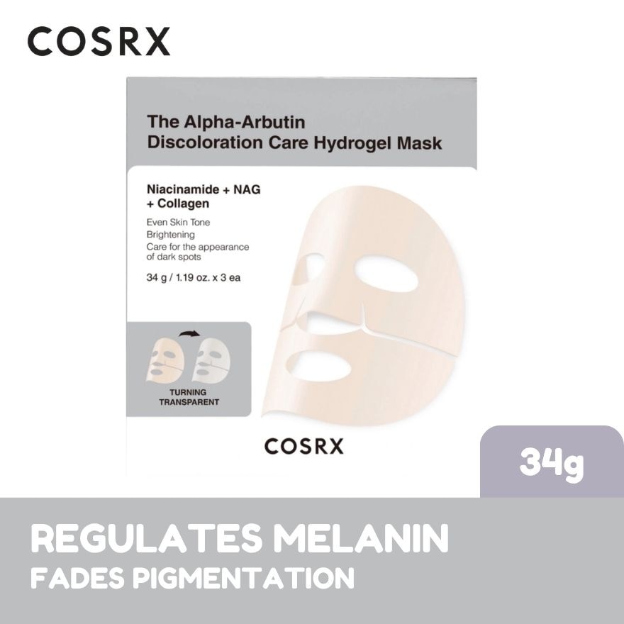 COSRX Arbutin Discoloration Hydrogel Mask 34g image
