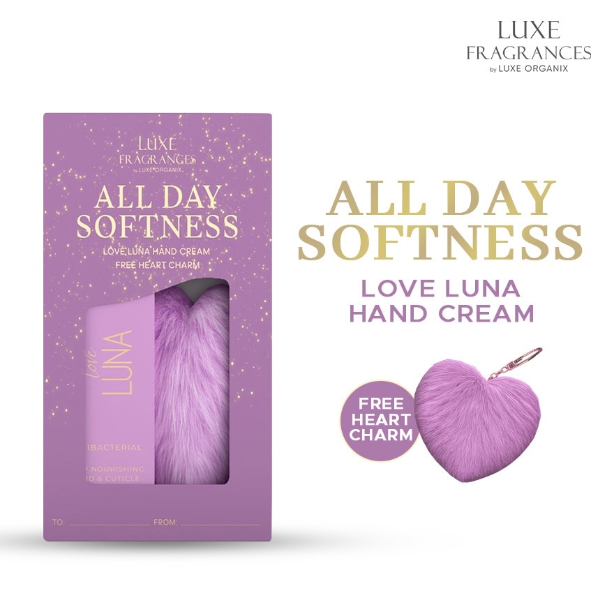 LUXE ORGANIX All Day Softness Love Luna Hand Cream Set image