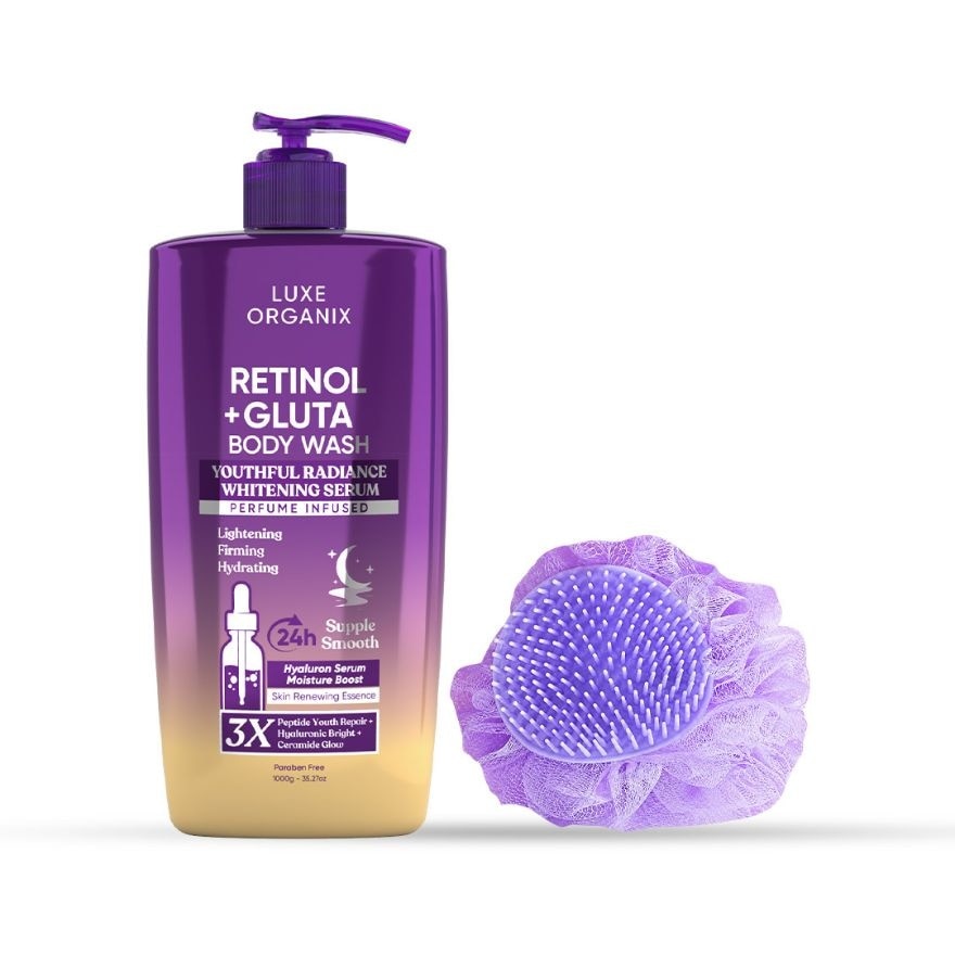 LUXE ORGANIX Glow Getter Retinol Gluta Body Wash Set image