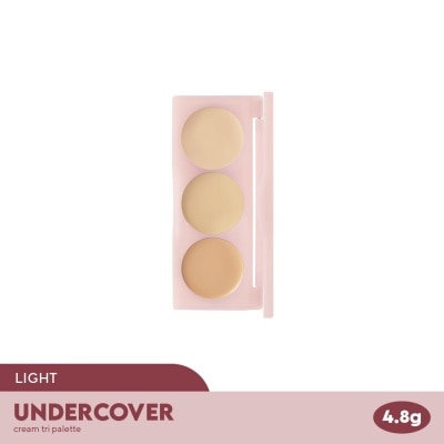 VICE - VICE COSMETICS Undercover Cream Tri-Palette Light 4.8g image