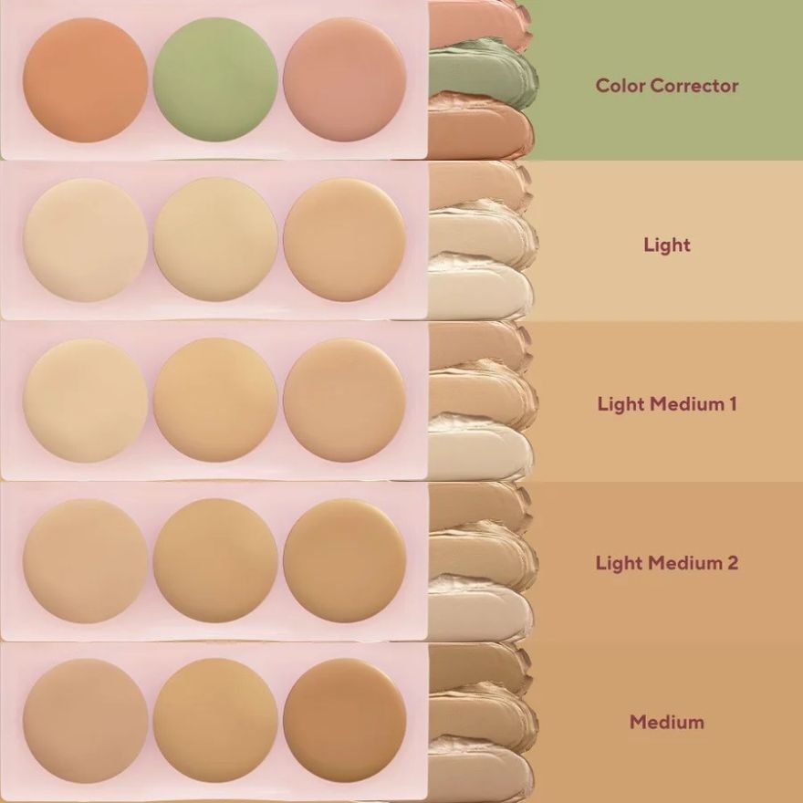 VICE COSMETICS Undercover Cream Tri-Palette Light Medium 2 4.8g image
