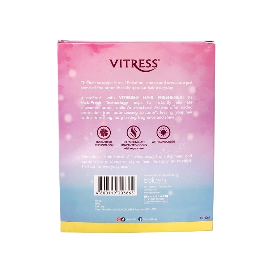 VITRESS Hair Freshener Gift Set 300ml image
