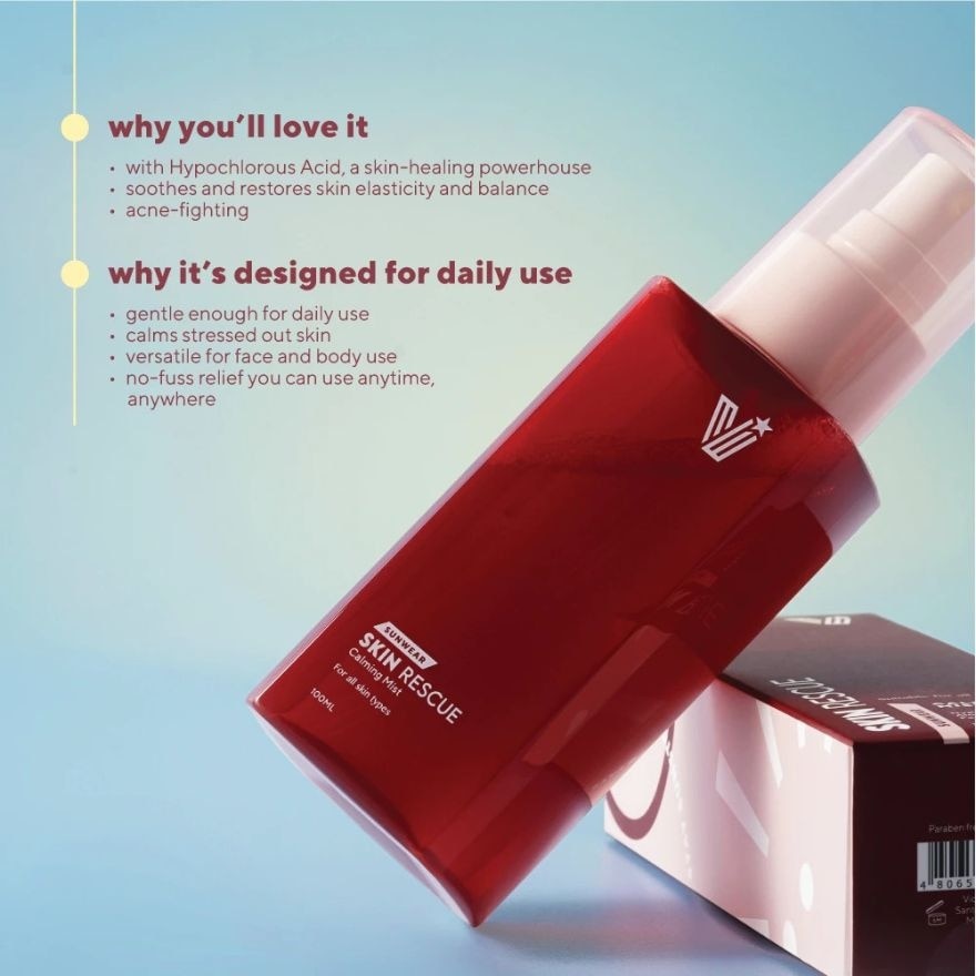 VICE COSMETICS Sun Wear Skin Rescue Calming Mist Mini 30ml image