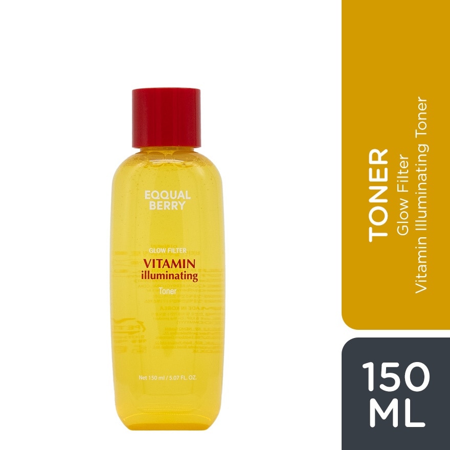 EQQUALBERRY Glow Filter Vitamin Illuminating Toner 150ml image